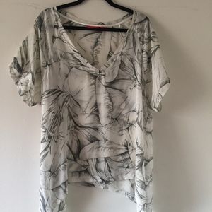 NY&C Leaf and Flower Print